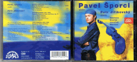 CD - Pavel Šporcl - violin, Petr Jiříkovský - piano - Smetana, Dvořák, Janáček, Martinů
