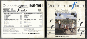 CD - Quartetto con flauto - Czech Classical and Contemporary Music