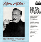 Hans Albers - Das War Ein Leben