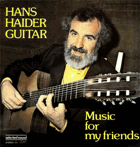 Hans Haider Guitar - Music for my friends