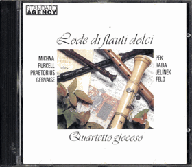 CD - Lode di flauti dolci - Quartetto giocoso