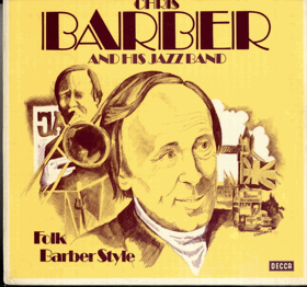 LP - Chris Barber And Hiss Jazz Band - Folk Barber Style