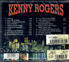 CD - Kenny Rogers -Dreaming Love Hits
