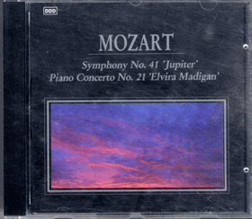 CD - Mozart - Symphony No. 41 Jupiter - Elvira Medigan