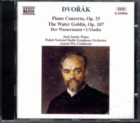 CD - Piano Concerto, Op. 33 - Antonín Dvořák