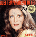SP - Sheila - Laisse-Toi rever, Quel Temperament de Feu