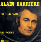SP - Alain Barriere - Tu T En Vas, Un Poete
