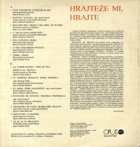 LP - Rinaldo Oláh - Hrajtěže mi, hrajte