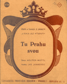 Tu Prahu svou