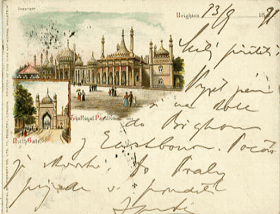 Brighton - The Royal Pavilon (pohled)