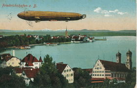 Zeppelin - Friedrichshafen a. B. (pohled)