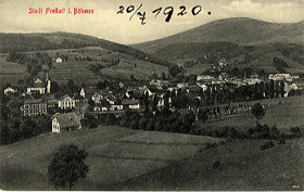 Stadt Freiheit i. Böhmen - Svoboda nad Úpou (pohled)