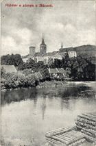 Sázava - Klášter a zámek (pohled)