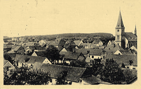 Milovice - celkový pohled (pohled)