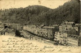 Karlovy Vary - Alte Wiese (pohled)