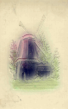 Větrný mlýn (pohled)