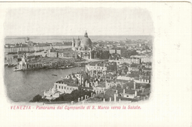 Venezia - Benátky - Panorama dal Campanile di S. Marco (pohled)