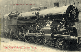 Parní lokomotiva - No 2901 (pohled)
