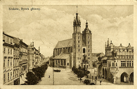 Krakow - Rynek glöwny (pohled)