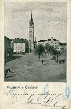 Popzdrav z Čáslavi ! (pohled)