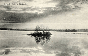 Třeboň - rybník Svět (pohled)