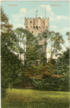 Český Těšín, zámecká věž (pohled)