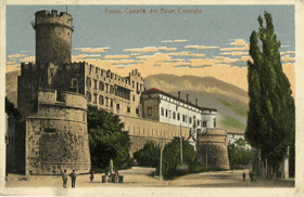 Trento - Castello del Buon, Consiglio (pohled)