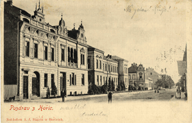 Hořice - ulice (pohled)