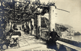 Itálie - Amalfi (pohled)