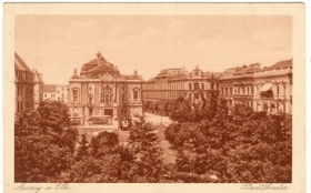 Ústí nad Labem - Městské divadlo (pohled)