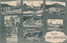 Z okolí Soboteckého - okénkový - Sobotka (pohled)