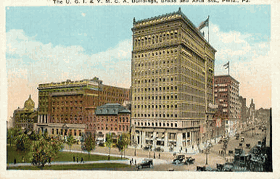Buildings, Broad and Arch. Sts. (pohled)