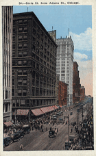 State St. from Adams St., Chicago (pohled)