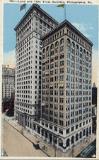 Land and Title Trust Building, Philadelphia, Pa. (pohled)