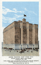 Hotel Manger, New York city (pohled)