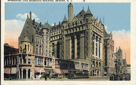 Prudential Life Insurance Building, Newark, N.J. (pohled)