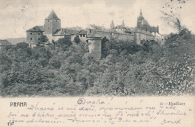 Praha, Hradčany (pohled)