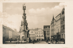 Jindřichův Hradec - náměstí (pohled)