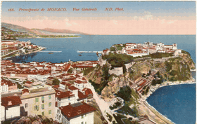 Monaco, Vue Générale (pohled)