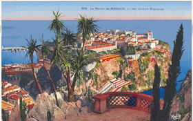 La Rocher de Monaco (pohled)