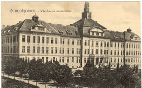 České Budějovice - Všeobecná nemocnice (pohled)