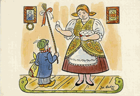 Lada Josef - Veselé Velikonoce 13 (pohled)