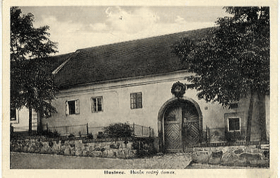 Husinec - Husův rodný domek (pohled)