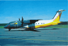Dornier 328 - 100 D - CATS (pohled)