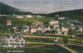 Spindelmühle - Hotel Kaiserkrone - Špindlerův mlýn (pohled)