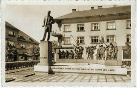 Hodonín - Pomník T. G. Masaryka (pohled)