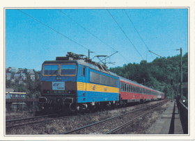 Dvousystémová elektrická lokomotiva 363.164 - 5 (pohled)