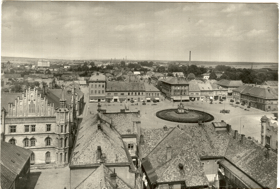 Nový Bydžov - Mírové náměstí (pohled)