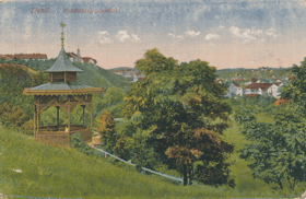 Třebíč - Vyhlídkový pavilon (pohled)