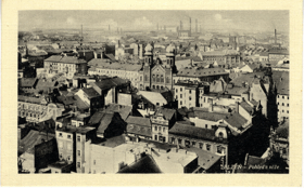 Plzeň - Pohled z věže (pohled)